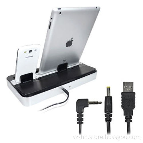 Docking Station Speaker Charger for iPhone, iPad and iPod, OEM and ODM Orders are Welcome